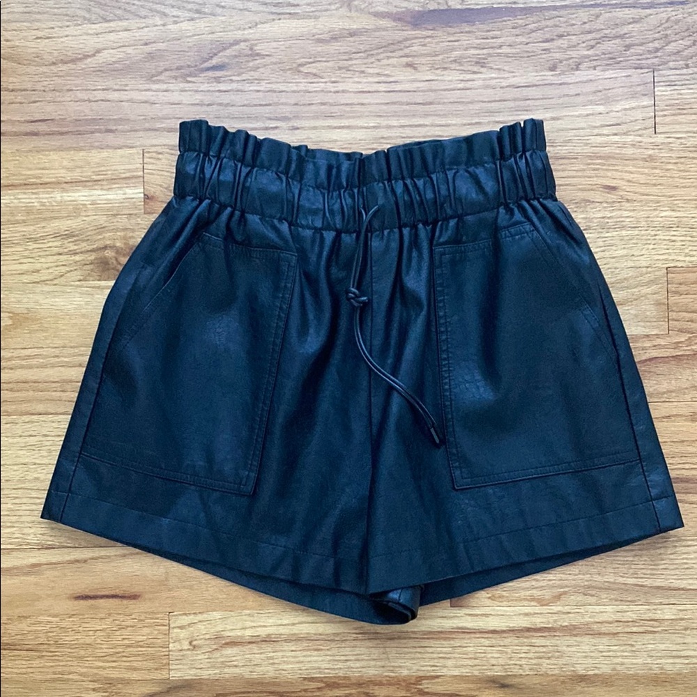 Leatherette Boxer Short